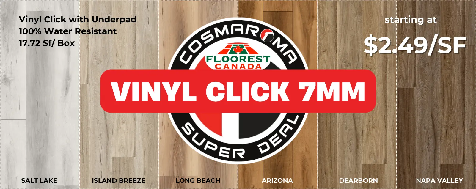 Vinyl Click Flooring